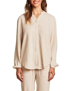 Barefoot Dreams Malibu Collection Sleep Top - Natural