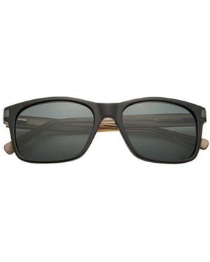 Ted Baker 56Mm Polarized Square Sunglasses - Black