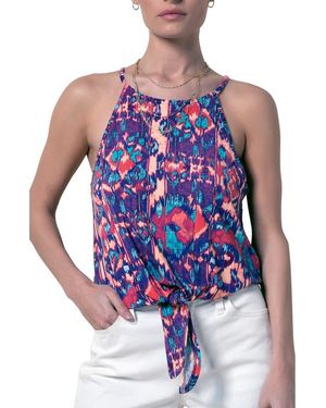 Tart Collections Lexi Sleeveless Top - Blue