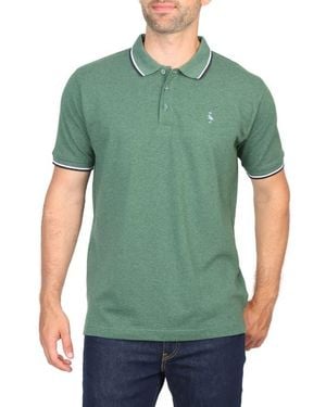 Tailorbyrd Micro Tipped Piqué Polo<Br - Green