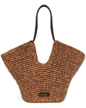 Sam Edelman Lynn Paper Raffia Tote - Brown
