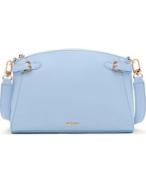 Anne Klein Belted Dome Crossbody Bag - Blue