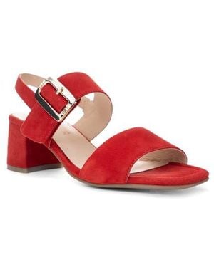 Ara Bordeaux Slingback Sandal - Red