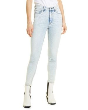Rag & Bone Nina High Waist Skinny Jeans - Blue