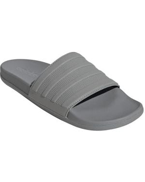 adidas Cushioned Slide Sandals - Gray