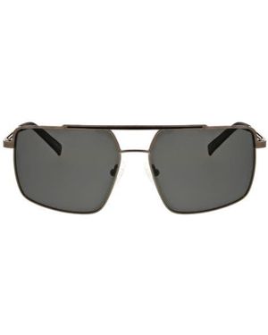 Hurley Polarized Navigator Sunglasses - Gray