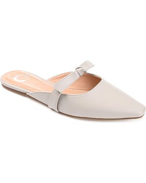 Journee Collection Missie Bow Mule - Pink