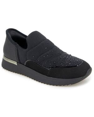 Kenneth Cole Cameron Rhinestone Sneaker - Black