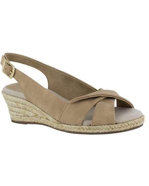 Easy Street Maureen Wedge Sandal - Multicolor