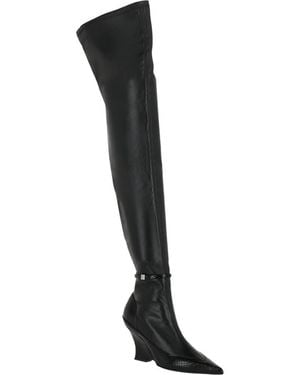 Givenchy Raven Over-The-Knee Boot - Black