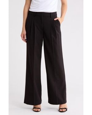 Ted Baker Tailored Wide Leg Pants - Black