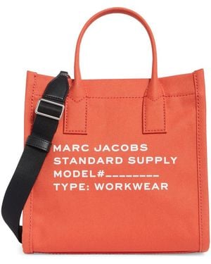 Marc Jacobs Medium Canvas Standard Supply Tote - Red