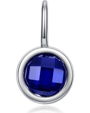Lafonn Simulated Birthstone Pendant - Blue