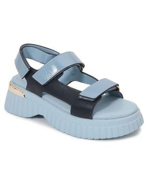 Ninety Union Bayside Platform Sandal - Blue