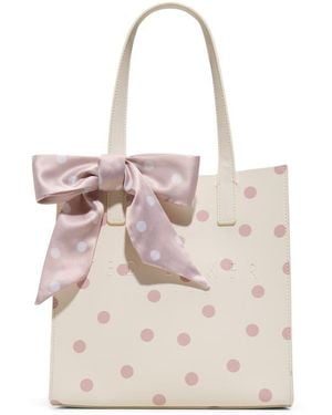 Ted Baker Seacon Croc Embossed Tote - Pink