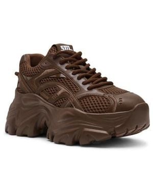 Steve Madden Ripper Platform Sneaker - Brown