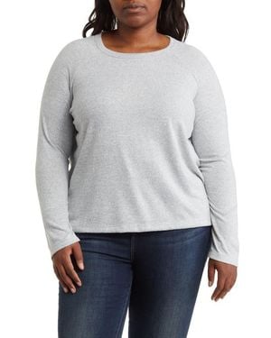 Forgotten Grace Long Sleeve Tunic - Gray