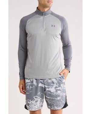 Under Armour Ua Velocity 2.0 Quarter Zip Pullover - Gray