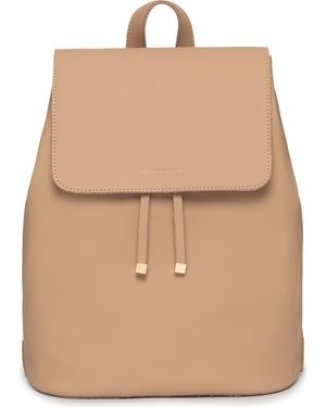 Estella Bartlett Copperfield Drawstring Faux Leather Backpack - Natural
