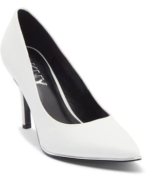 DKNY Peggy Pump - White