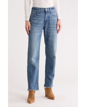 Lucky Brand '90S High Waist Crop Loose Fit Jeans - Blue
