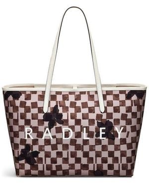 Radley Southwell Gardens Check Large Tote Bag - Multicolor