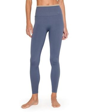 Spiritual Gangster Love High Waist 7/8 Leggings - Blue