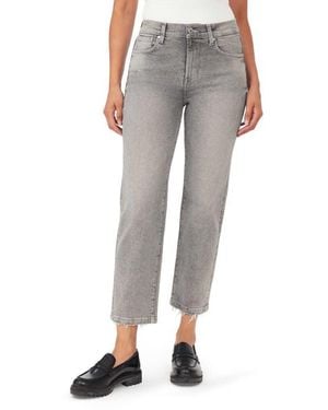 Kensie Straight Leg Jeans - Gray