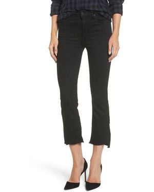 Mother The Insider Crop Jeans - Black