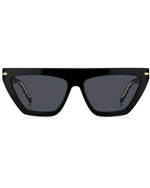 BOSS 58Mm Cat Eye Sunglasses - Black