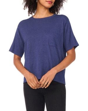 Halogen® Pocket T-Shirt - Blue