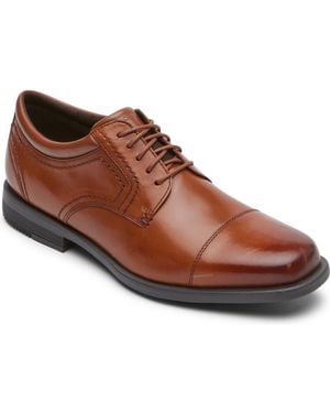 Rockport Isaac Cap Toe Derby - Brown