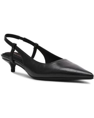 Anne Klein Shorty Slingback Pump - Black