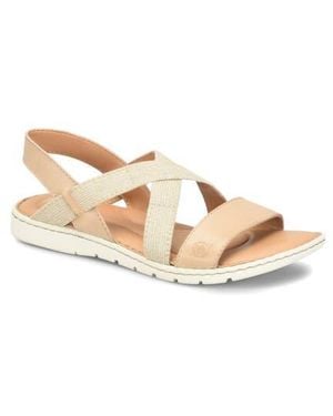 Børn Barbe Strappy Sandal - Natural