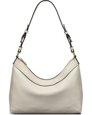 Radley Medium Albany Mews Zip Shoulder Bag - Natural