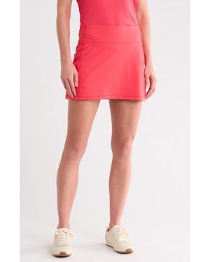 DKNY Balance Compression Super High Skort - Red