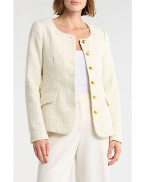 Rag & Bone Lynn Bouclé Blazer - Natural