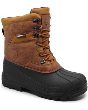 Polar Range Yukon Waterproof Snow Boot - Brown