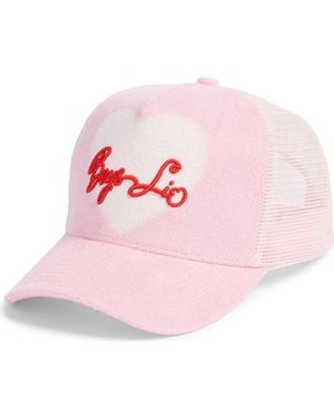 Boys Lie Be Mine Trucker Hat - Pink