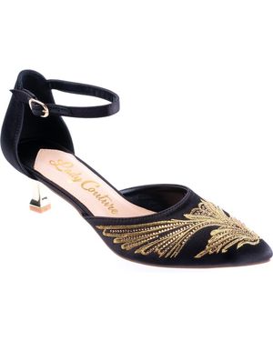 Lady Couture Bianca 3” Heel Pump in Black main image 0