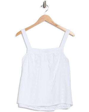 Splendid Aubrey Square Neck Tank - White