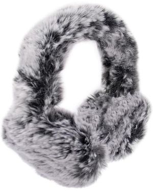 Surell Faux Fur Covered Earmuffs - Gray
