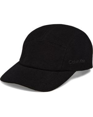 Calvin Klein Terry Tennis Adjustable Cap - Black