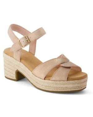 TOMS Isla Platform Sandal - Natural