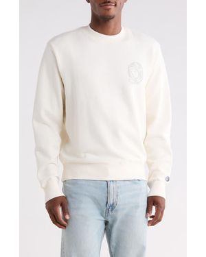 BBCICECREAM Bb Helmet Crewneck Sweatshirt - Natural