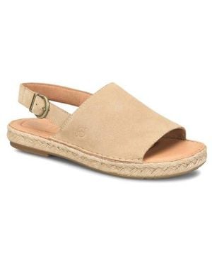 Børn Akela Slingback Espadrille Sandal - Natural