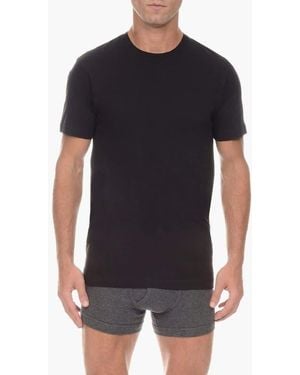 2xist 3-Pack Cotton Crewneck T-Shirts - Black
