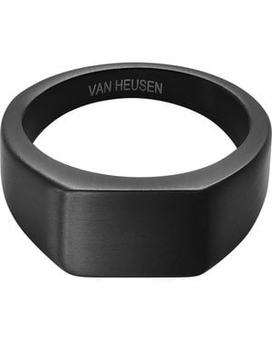Van Heusen Signet Ring - Black