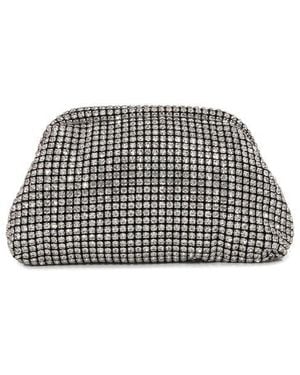 BERNESS Crystal Clutch - Gray