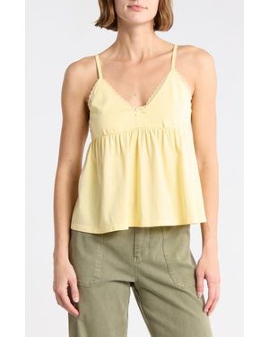 Abound Babydoll Knit Cami - Yellow